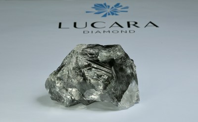 1,174 carat diamond recovered from the Karowe mine in Botswana (CNW Group/Lucara Diamond Corp.)