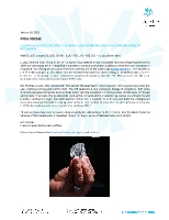 Lucara Recovers 378 Carat Top White Gem Diamond from the Karowe Mine In Botswana (CNW Group/Lucara Diamond Corp.)