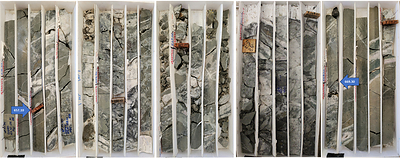 Figure 4: Photo of NP-23-395 on La Luisa vein from 657.10 to 669.30 metres down the hole. (CNW Group/Vizsla Silver Corp.)
