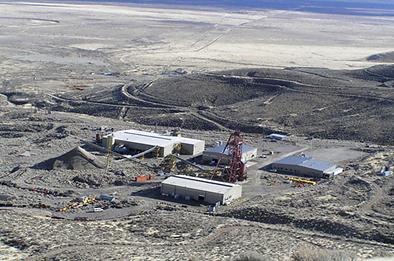 Figure 1: Overhead view of the Springer Mill located in Pershing County, Nevada (CNW Group/Blue Moon Metals)