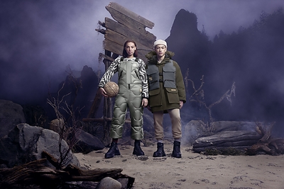 Canada Goose & NBA Collection with Salehe Bembury Concord Fleece, Tundra Bib, Expedition Parka (CNW Group/Canada Goose)