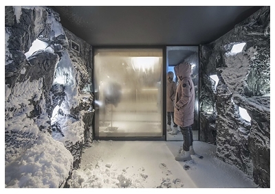 Canada Goose Snow Room
