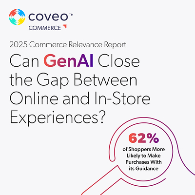 2025 Commerce Relevance Report by Coveo (CNW Group/Coveo Solutions Inc.)
