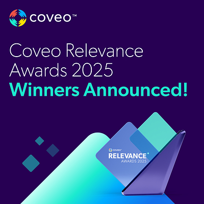 Coveo Relevance Awards 2025 Winners Announced (CNW Group/Coveo Solutions Inc.)