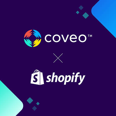Coveo partners with Shopify. (CNW Group/Coveo Solutions Inc.)