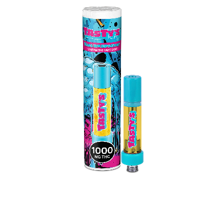 TASTY'S Blue Raspberry 510 Vape (CNW Group/Aurora Cannabis Inc.)