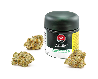 Whistler Organic BC White Grape OG (CNW Group/Aurora Cannabis Inc.)