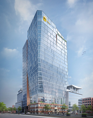 EQB Inc., parent company of Equitable Bank, Canada's Challenger Bank™, announces the opening of the EQ Bank Tower at 25 Ontario Street, its new national headquarters. (CNW Group/EQB Inc.)