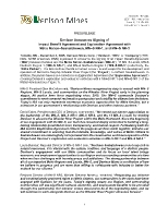Denison Announces Signing of Impact Benefit Agreement and Exploration Agreement with Métis Nation–Saskatchewan, MN–S NR-1, and MN–S NR-3 (CNW Group/Denison Mines Corp.)