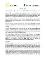 Orano Canada and Denison Announce SABRE 1st Production at McClean Lake (CNW Group/Denison Mines Corp.)