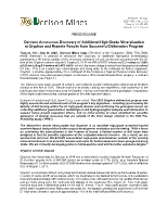 Denison Announces Discovery of Additional High-Grade Mineralization at Gryphon and Reports Results from Successful Delineation Program (CNW Group/Denison Mines Corp.)