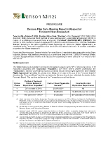 Denison Files Early Warning Report in Respect of Foremost Clean Energy Ltd. (CNW Group/Denison Mines Corp.)