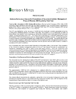 View PDF version (CNW Group/Denison Mines Corp.)