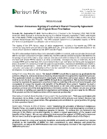 (CNW Group/Denison Mines Corp.)