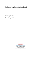 Scheme Implementation Deed - IsoEnergy Limited, Toro Energy Limited (CNW Group/IsoEnergy Ltd.)