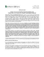 Denison Announces Significant Regulatory Milestone for Wheeler River with Submission of Environmental Impact Statement (CNW Group/Denison Mines Corp.)