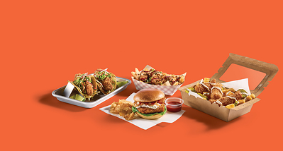 High Liner Foodservice launches a portfolio of four new fully cooked white fish products including their Panko Breaded Pollock Square, Panko Breaded Sandwich Portion, Panko Breaded Pollock Strip and Garlic and Herb Lightly Coated Pollock Strip. (CNW Group/High Liner Foods Incorporated)