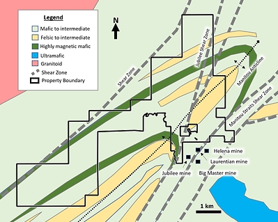 Figure 2: Goldrock Geology (CNW Group/Treasury Metals Inc.)