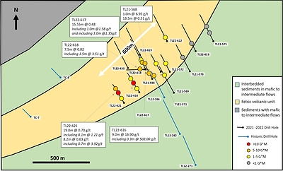 Figure 1: Geological Map of the Far East Area (CNW Group/Treasury Metals Inc.)