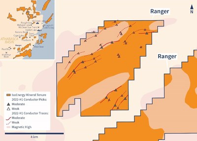 Figure 6 – Ranger Survey Results (CNW Group/IsoEnergy Ltd.)