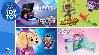 Spin Master Delivers The Magic with Four Toys Named to Walmart’s 2023 Top Toys List. (CNW Group/Spin Master)