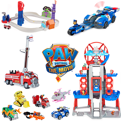 Spin Master's PAW Patrol: The Movie Toy Collection (CNW Group/Spin Master)