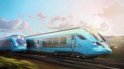 Talgo Vittal-One commuter and regional passenger train (CNW Group/Ballard Power Systems Inc.)