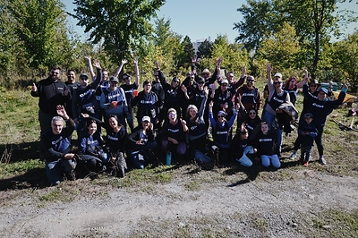 Cogeco employees in Ontario, Québec and in the United States at work during 1Cogeco Community Involvement Day #Cogecommunity (CNW Group/Cogeco Inc.) (CNW Group/Cogeco Inc.)