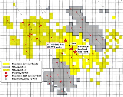 Willesden Green Duvernay (CNW Group/Paramount Resources Ltd.)