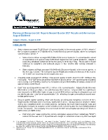 Paramount Resources Ltd. Reports Second Quarter 2021 Results and Announces August Dividend (CNW Group/Paramount Resources Ltd.)