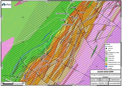 Figure 5 – Tsenge Ridge, Kurmuk, Ethiopia (CNW Group/Allied Gold Corporation)