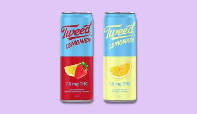 Sparking Lemonade and Sparkling Strawberry Lemonade (CNW Group/Canopy Growth Corporation)