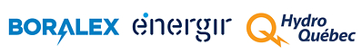 Boralex, Énergir and Hydro-Québec Logos (CNW Group/Hydro-Québec)