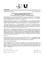 Uranium Participation Corporation Announces Mailing of Information Circular and Provides Update to Transaction Consideration (CNW Group/Uranium Participation Corporation)