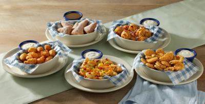 For a limited time, enjoy two Barrel Bites for $8.99*, including options like new Loaded Steak Fries or Loaded Hashbrown Casserole Tots
