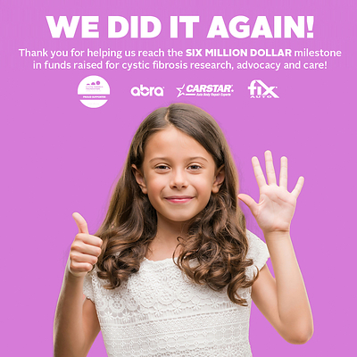 $6 million raised for CF