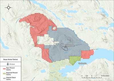 Figure 1 – Expanded Decar Claims Package (CNW Group/FPX Nickel Corp.)