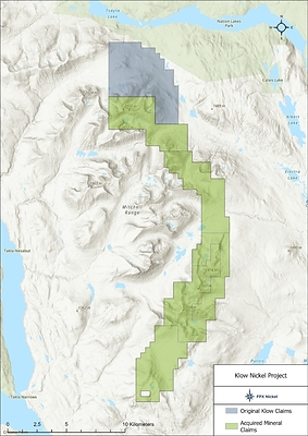 Figure 2 – Expanded Klow Claims Package (CNW Group/FPX Nickel Corp.)