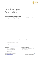 Please find attached for release to the market, Kincora Copper Limited’s presentation on its flagship and brownfield Trundle copper-gold porphyry project. (CNW Group/Kincora Copper Limited)