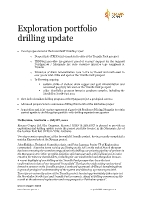 Kincora Exploration Portfolio Drilling Update press release (CNW Group/Kincora Copper Limited)