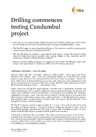 Kincora Copper - Drilling commences testing Cundumbul project (CNW Group/Kincora Copper Limited)