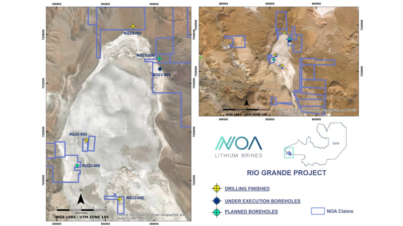 Figure 1: &nbsp;Plan Map Showing Well RG23-003 And Previous Completed
Wells