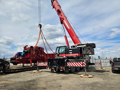 Rotochopper (photo taken April 22, 2024) (CNW Group/Northstar Clean Technologies Inc.)