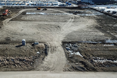 Photo 1: View of the Company’s Property from the north (CNW Group/Northstar Clean Technologies Inc.)