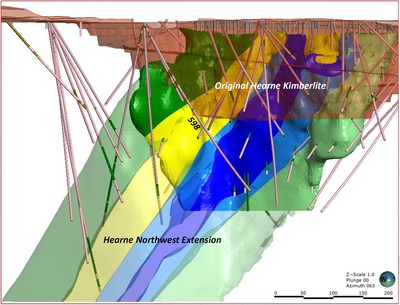 Mountain Province Diamonds Completes Phase One Drilling For the Hearne Northwest Extension Discovery at Gahcho Kué Mine - Image 2 (CNW Group/Mountain Province Diamonds Inc.)