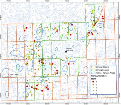 Core Anomalies (CNW Group/Mountain Province Diamonds Inc.)