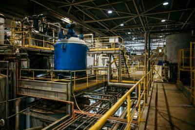 Existing Autoclave Leaching vessel being recommissioned (CNW Group/Electra Battery Materials Corporation)