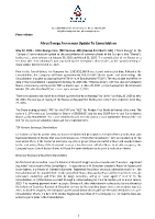 Africa Energy Announces Update To Consolidation. (CNW Group/Africa Energy Corp.)