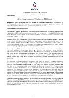 Africa Energy Announces Third Quarter 2024 Results (CNW Group/Africa Energy Corp.)