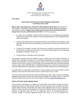 Africa Energy’s Annual General and Special Meeting of Shareholders to be Held on June 21, 2022 (CNW Group/Africa Energy Corp.)